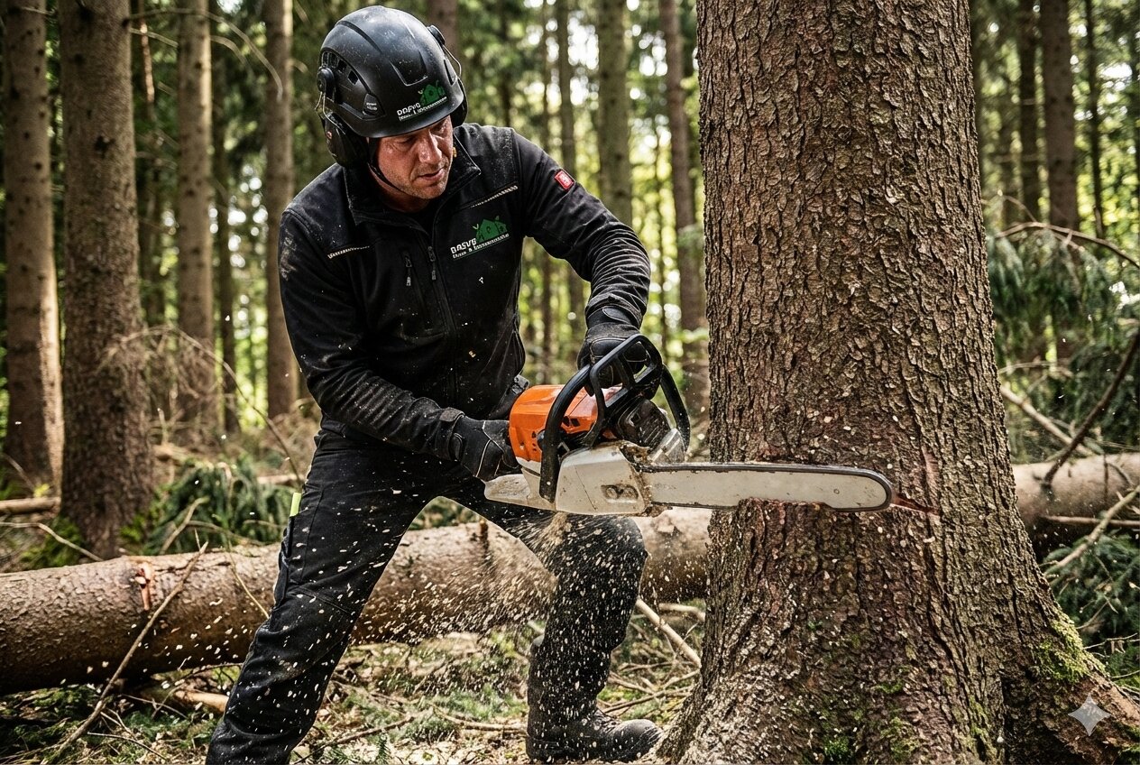 Baumfällarbeiten und Rückschnitt