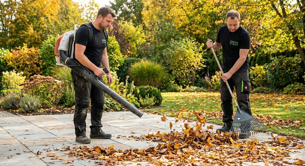 Laubbeseitigung und Kehrdienst